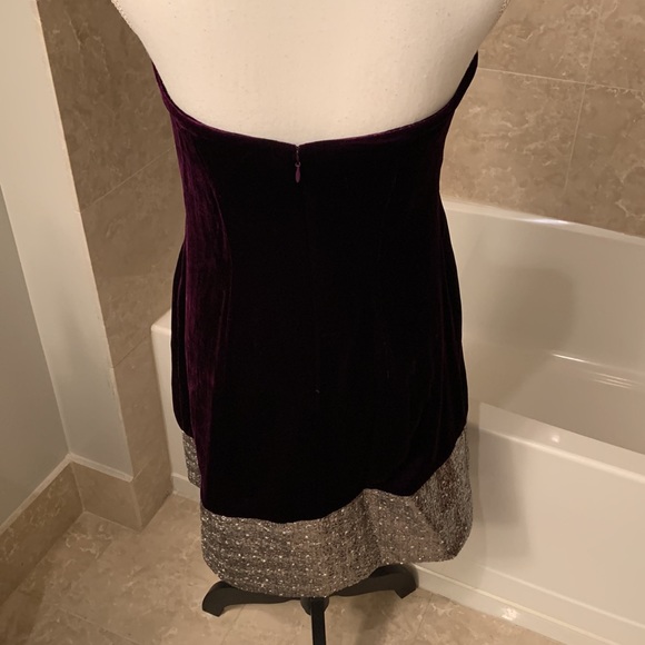 Badgley Mischka Strapless Cocktail Dress - Picture 7 of 14